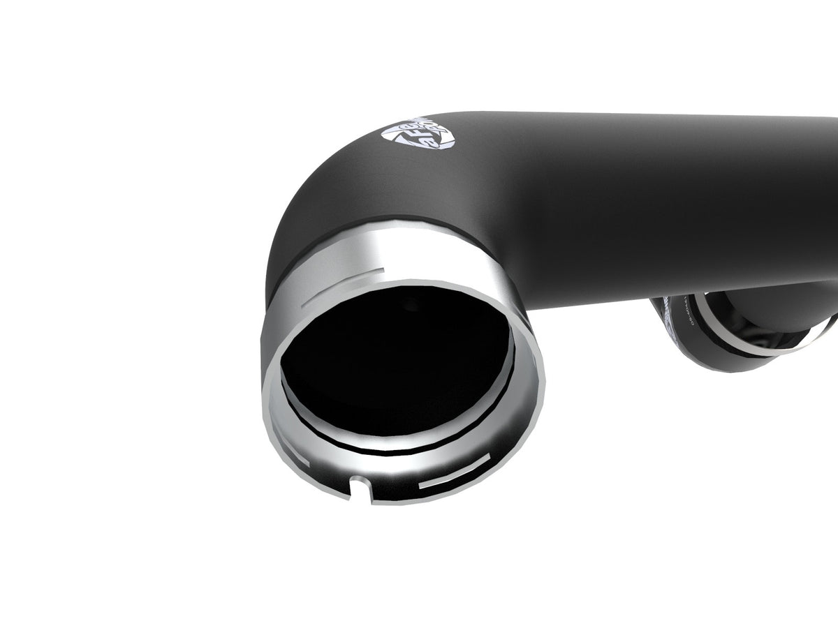aFe 46-20424-B BladeRunner 2-1/2 IN to 3 IN Aluminum Hot and Cold Charge Pipe Kit Black - view 5
