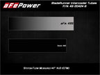 aFe 46-20424-B BladeRunner 2-1/2 IN to 3 IN Aluminum Hot and Cold Charge Pipe Kit Black - view 6