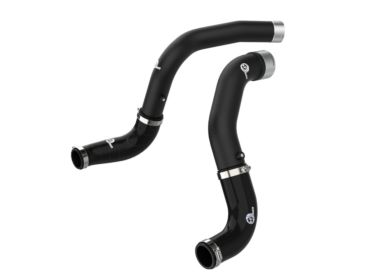 aFe 46-20434-B BladeRunner 3 IN Aluminum Hot and Cold Charge Pipe Kit Black - view 1