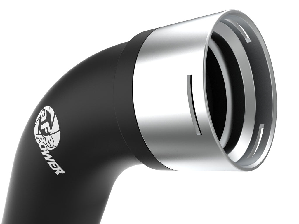 aFe 46-20434-B BladeRunner 3 IN Aluminum Hot and Cold Charge Pipe Kit Black - view 4