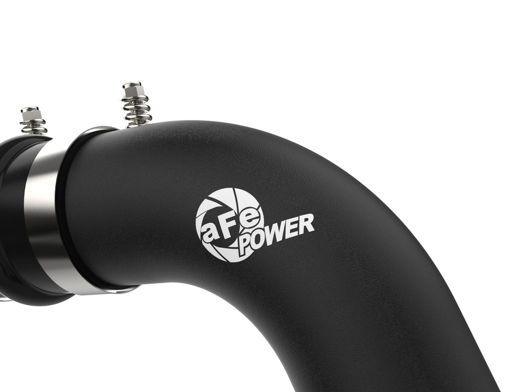 aFe 46-20444-B BladeRunner Aluminum Hot and Cold Charge Pipe Kit Black - view 3