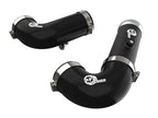 aFe 46-20454-B BladeRunner Aluminum Hot and Cold Charge Pipe Kit Black - view 1