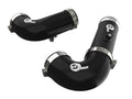 aFe 46-20454-B BladeRunner Aluminum Hot and Cold Charge Pipe Kit Black - view 1
