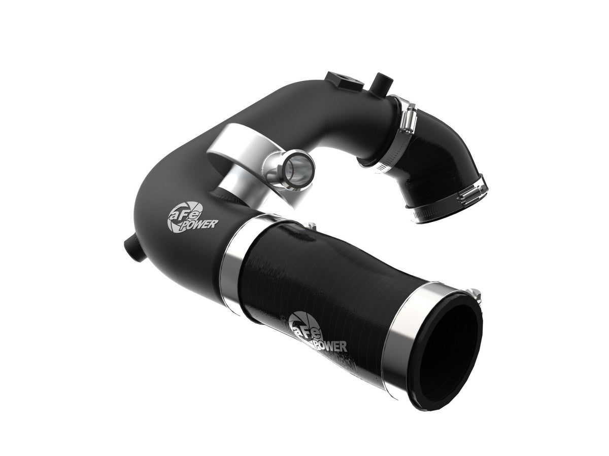 aFe 46-20468-B BladeRunner 2-1/2 IN Aluminum Hot Charge Pipe Black - view 1
