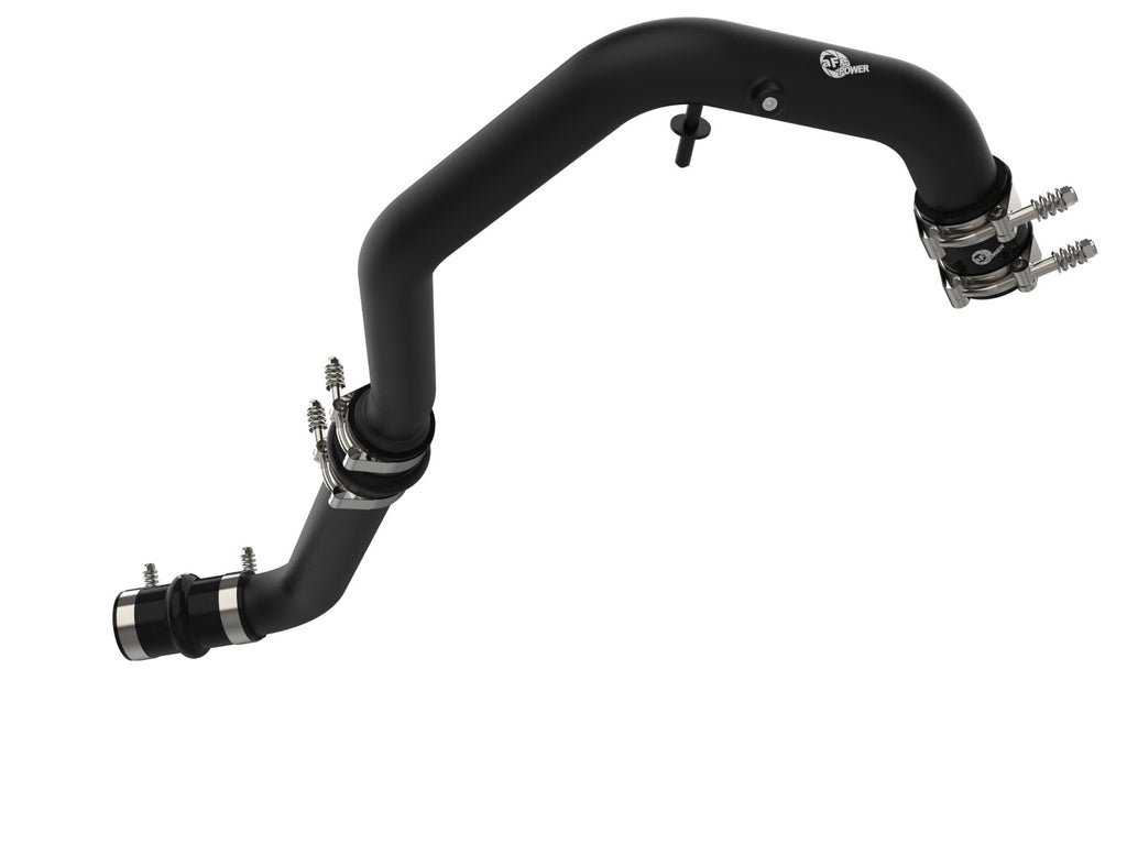 aFe 46-20474-B BladeRunner Aluminum Hot and Cold Charge Pipe Kit Black - view 7
