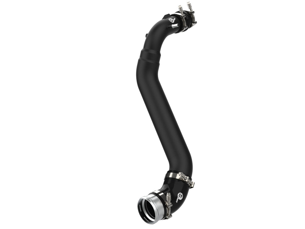 aFe 46-20479-B BladeRunner 3.5 IN to 2.75 IN Aluminum Cold Charge Pipe Black - view 1