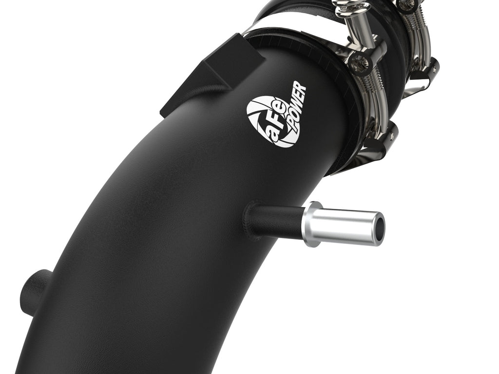 aFe 46-20479-B BladeRunner 3.5 IN to 2.75 IN Aluminum Cold Charge Pipe Black - view 3