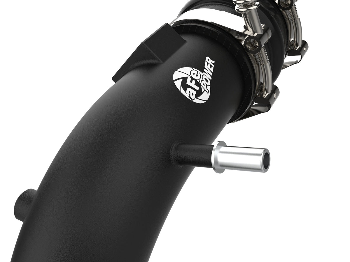 aFe 46-20479-B BladeRunner 3.5 IN to 2.75 IN Aluminum Cold Charge Pipe Black - view 3
