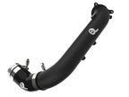 aFe BladeRunner 2-3/4 IN Aluminum Hot Charge Pipe Black - Toyota GR Supra (A90) 2021-2024