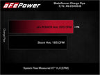 aFe BladeRunner 2-3/4 IN Aluminum Hot Charge Pipe Black - Toyota GR Supra (A90) 2021-2024