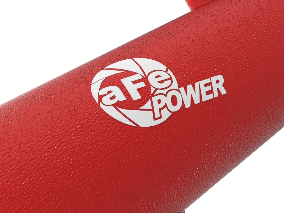 aFe BladeRunner 2-3/4 IN Aluminum Hot Charge Pipe Red - Toyota GR Supra (A90) 2021-2024