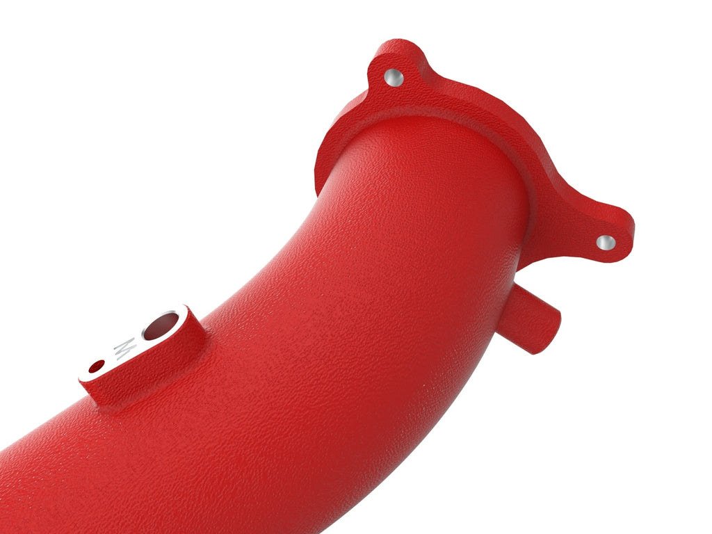 aFe BladeRunner 2-3/4 IN Aluminum Hot Charge Pipe Red - Toyota GR Supra (A90) 2021-2024