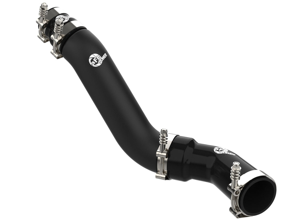 aFe 46-20498-B BladeRunner 3 IN Aluminum Hot Charge Pipe Black - view 1