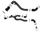 aFe BladeRunner Aluminum Hot and Cold Charge Pipe Kit Black - Kia Stinger 2018-2023