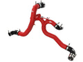 aFe BladeRunner Aluminum Hot and Cold Charge Pipe Kit Red - Kia Stinger 2018-2023