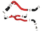 aFe BladeRunner Aluminum Hot and Cold Charge Pipe Kit Red - Kia Stinger 2018-2023