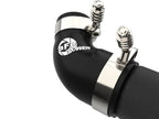 aFe BladeRunner 2-1/2 IN to 2-3/4 IN Aluminum Hot Charge Pipe Black - Kia Stinger 2018-2023