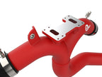 aFe BladeRunner 2-1/2 IN to 2-3/4 IN Aluminum Hot Charge Pipe Red - Kia Stinger 2018-2023