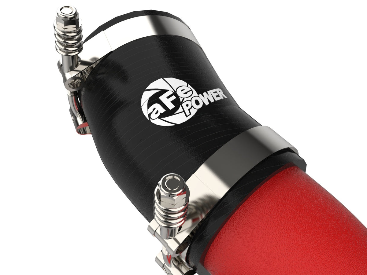 aFe BladeRunner 3 IN Aluminum Cold Charge Pipe Red - Kia Stinger 2018-2023