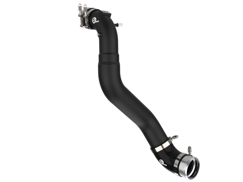 aFe 46-20514-B BladeRunner Aluminum Hot and Cold Charge Pipe Kit Black - view 5