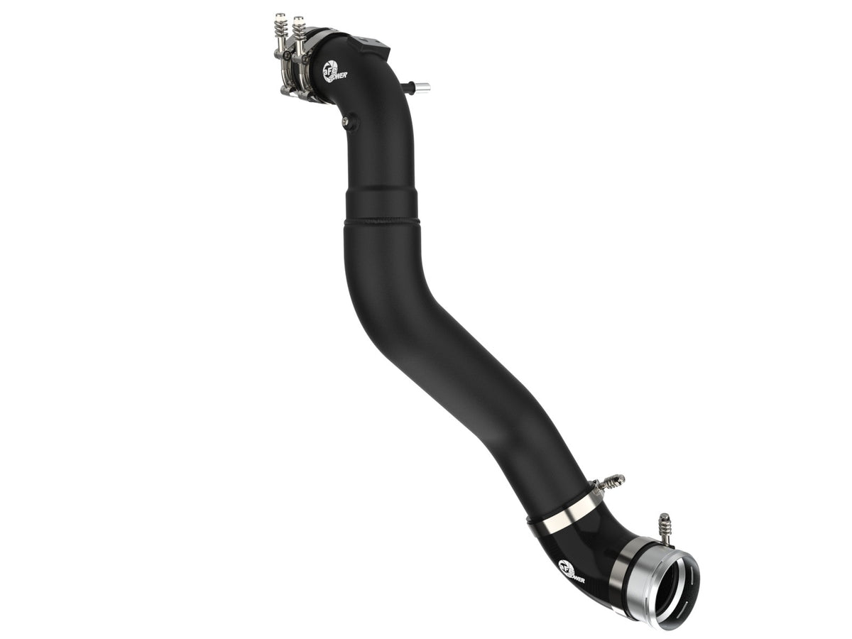 aFe 46-20514-B BladeRunner Aluminum Hot and Cold Charge Pipe Kit Black - view 5