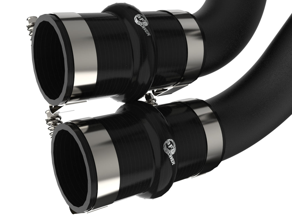 aFe 46-20518-B BladeRunner 2.5 IN Aluminum Hot Charge Pipe Black - view 5