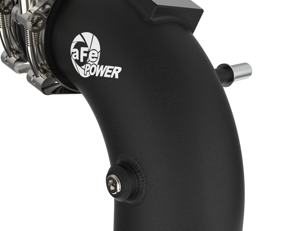 aFe 46-20519-B BladeRunner 3 IN to 3.5 IN Aluminum Cold Charge Pipe Black - view 3