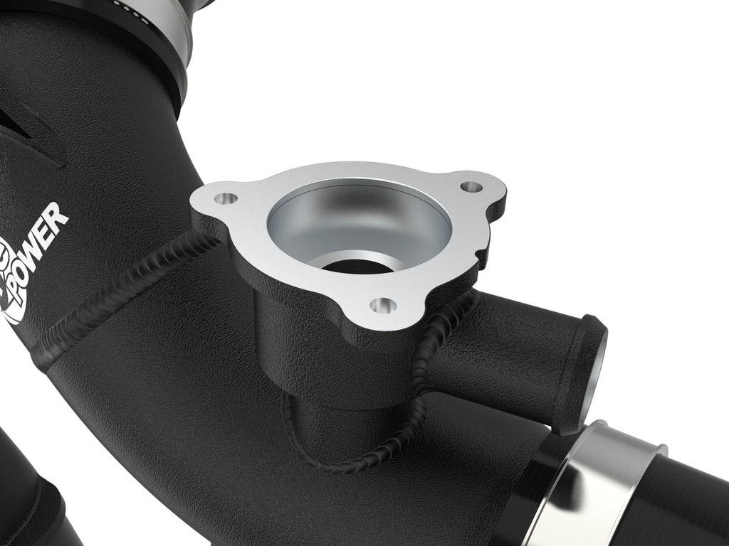 aFe 46-20568-B BladeRunner 2.5 IN Aluminum Hot Charge Pipe Black - view 5