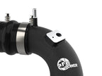 aFe 46-20574-B BladeRunner Aluminum Hot and Cold Charge Pipe Kit Black - view 5