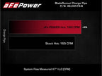 aFe 46-20578-B BladeRunner 2-1/2 IN to 2-3/4 IN Aluminum Hot Charge Pipe Black - view 6