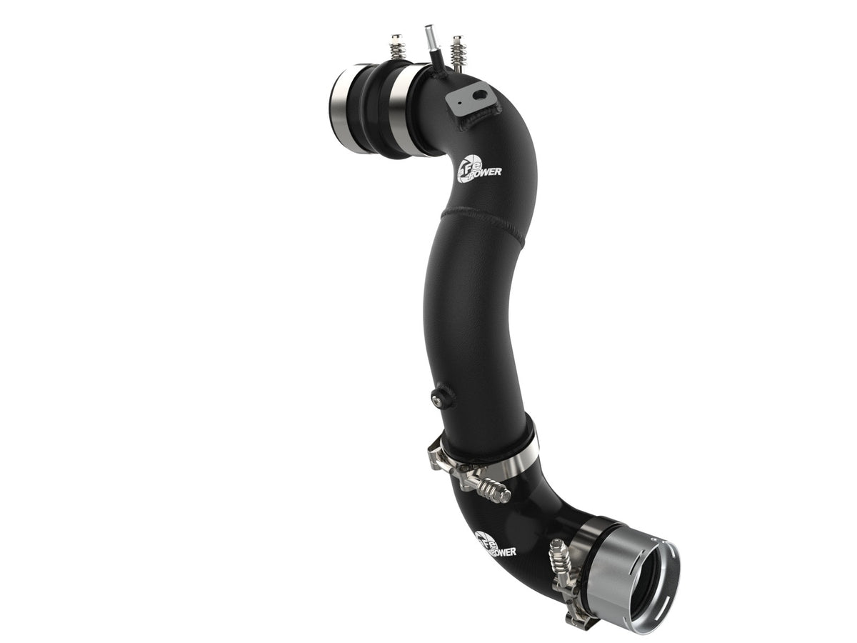 aFe 46-20579-B BladeRunner 3 IN Aluminum Cold Charge Pipe Black - view 1
