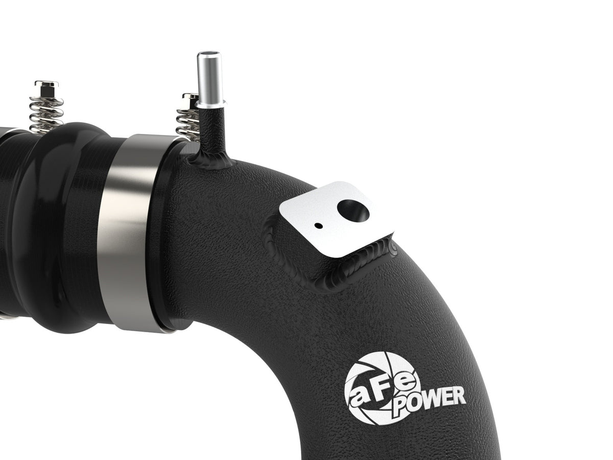 aFe 46-20579-B BladeRunner 3 IN Aluminum Cold Charge Pipe Black - view 4