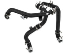 aFe 46-20584-B BladeRunner Aluminum Hot and Cold Charge Pipe Kit Black - view 1