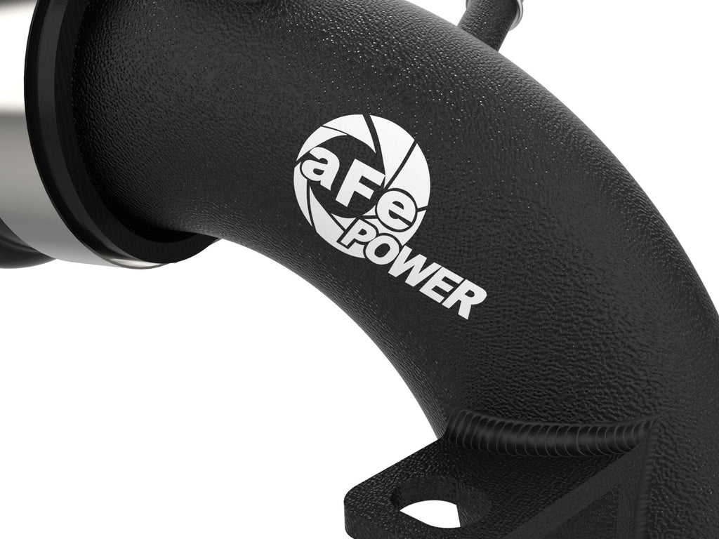 aFe 46-20584-B BladeRunner Aluminum Hot and Cold Charge Pipe Kit Black - view 4