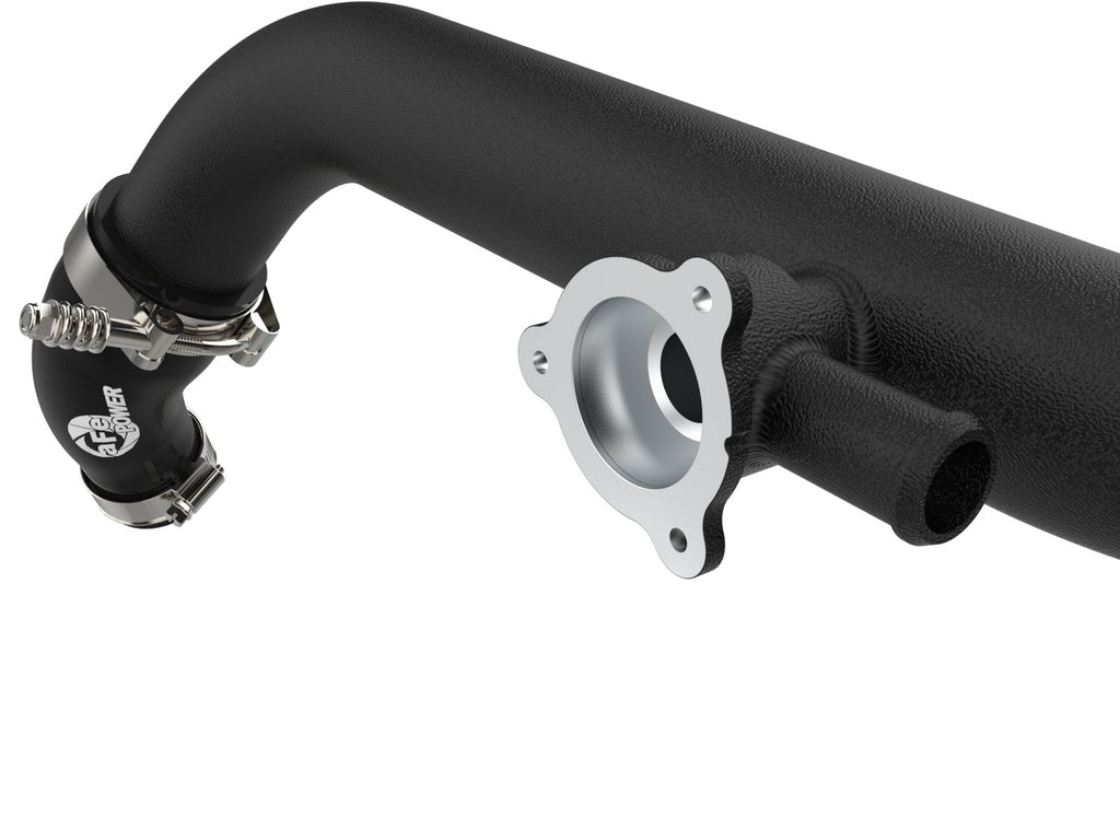 aFe 46-20584-B BladeRunner Aluminum Hot and Cold Charge Pipe Kit Black - view 5