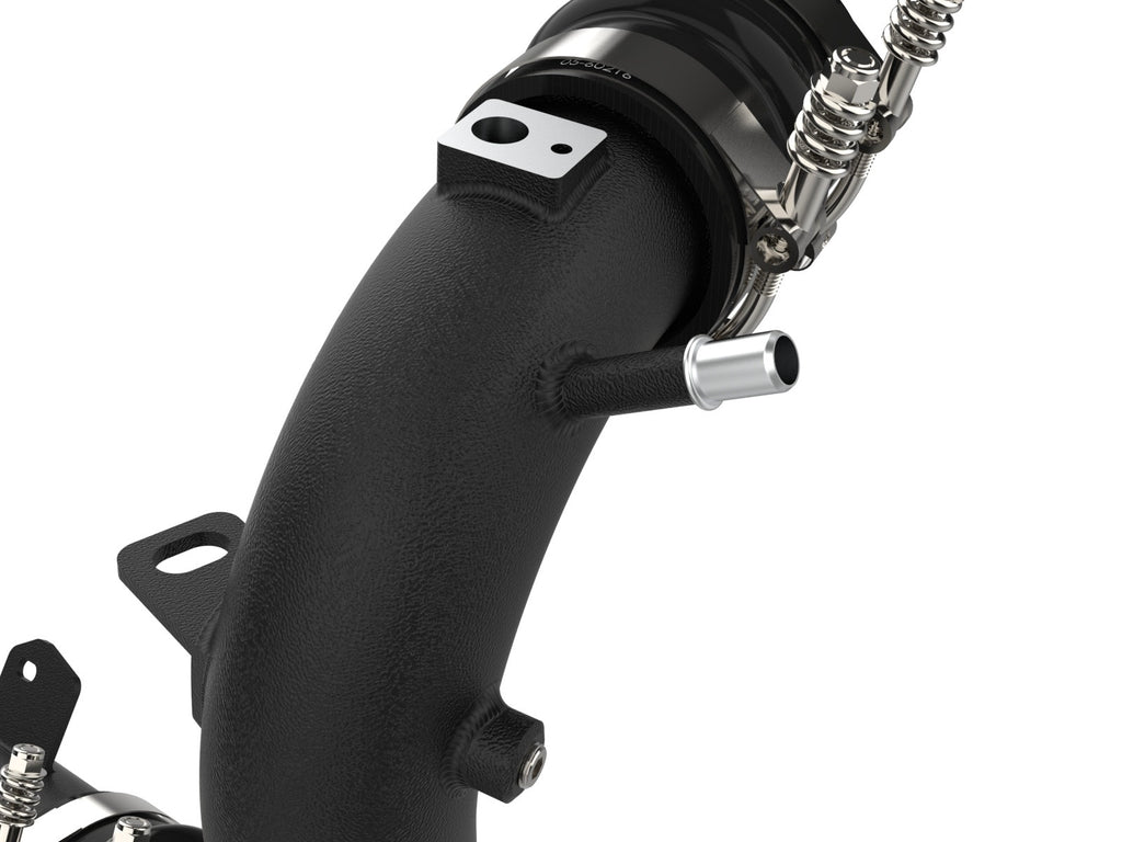 aFe 46-20584-B BladeRunner Aluminum Hot and Cold Charge Pipe Kit Black - view 6