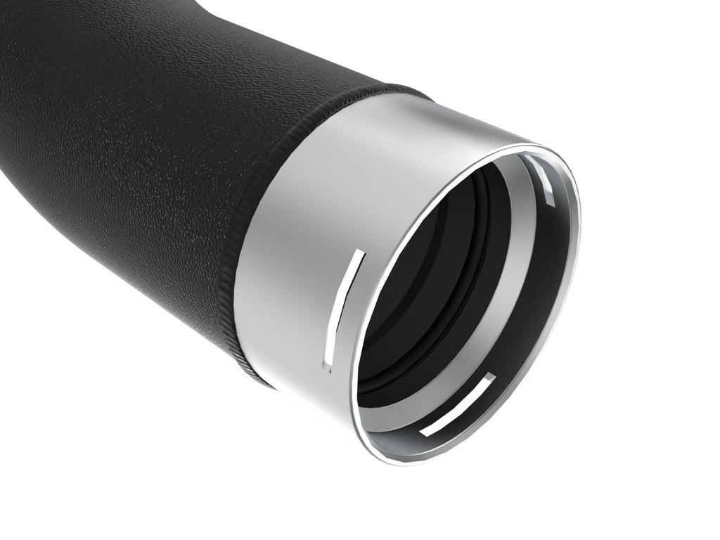 aFe 46-20598-B BladeRunner 2.5 IN to 3 IN Aluminum Hot Charge Pipe Black - view 5