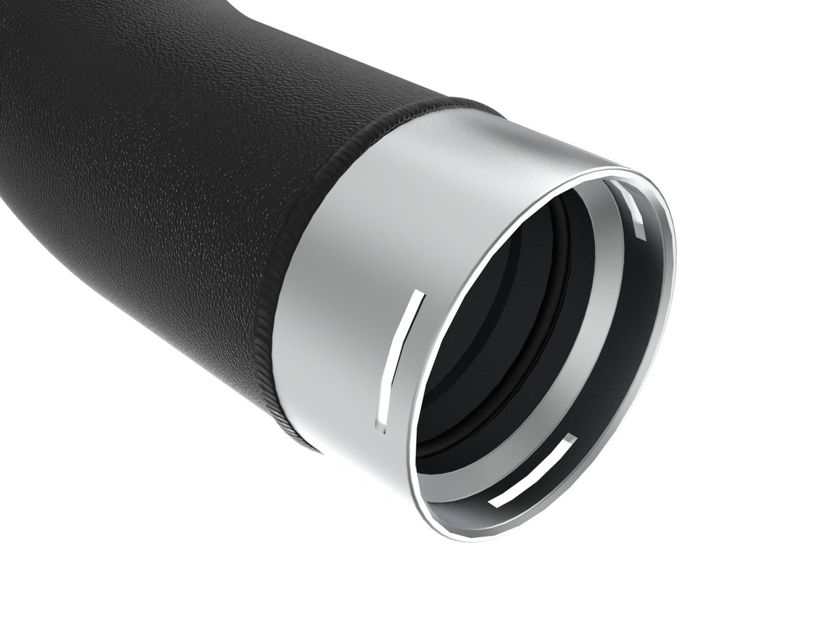 aFe 46-20598-B BladeRunner 2.5 IN to 3 IN Aluminum Hot Charge Pipe Black - view 5