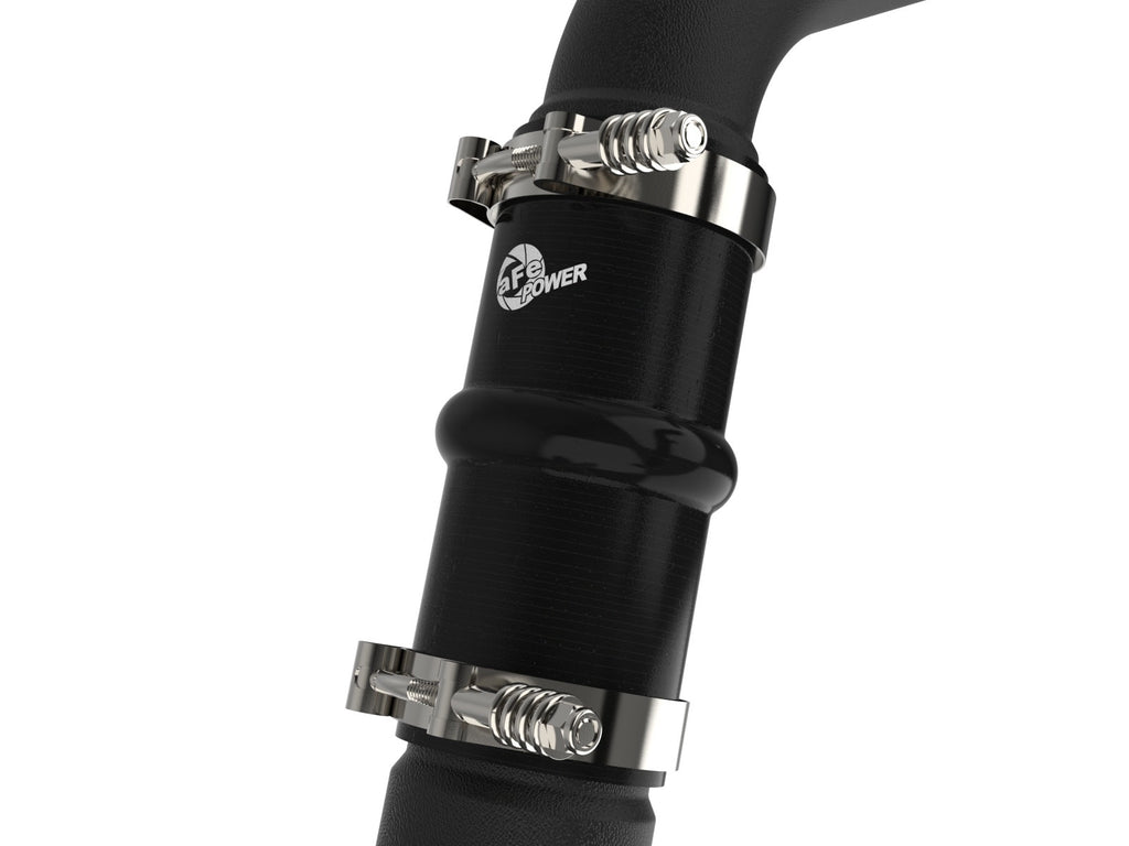 aFe 46-20598-B BladeRunner 2.5 IN to 3 IN Aluminum Hot Charge Pipe Black - view 6