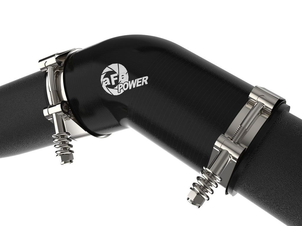 aFe 46-20599-B BladeRunner 3 IN Aluminum Cold Charge Pipe Black - view 6