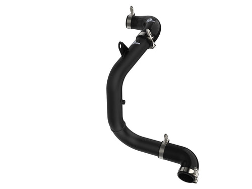 aFe BladeRunner 2.5 IN Aluminum Hot Charge Pipe Black - Volkswagen GTI (MKVIII) 2022-2026