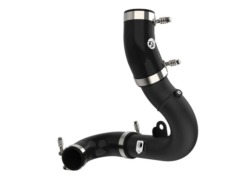 aFe BladeRunner 2.75 IN Aluminum Cold Charge Pipe Black - Volkswagen GTI (MKVIII) 2022-2026