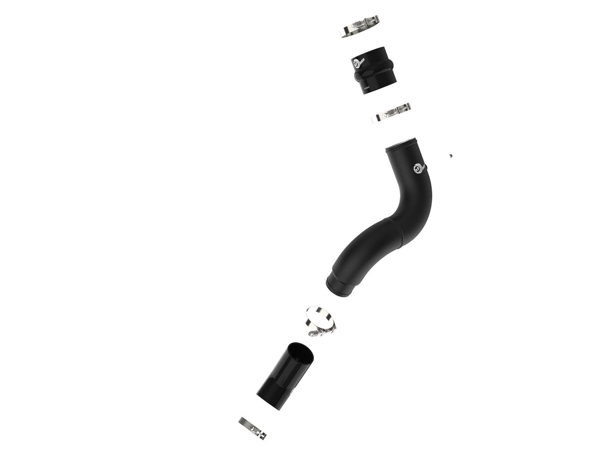 aFe 46-20619-B BladeRunner 3.5 IN Aluminum Cold Charge Pipe Black - view 2