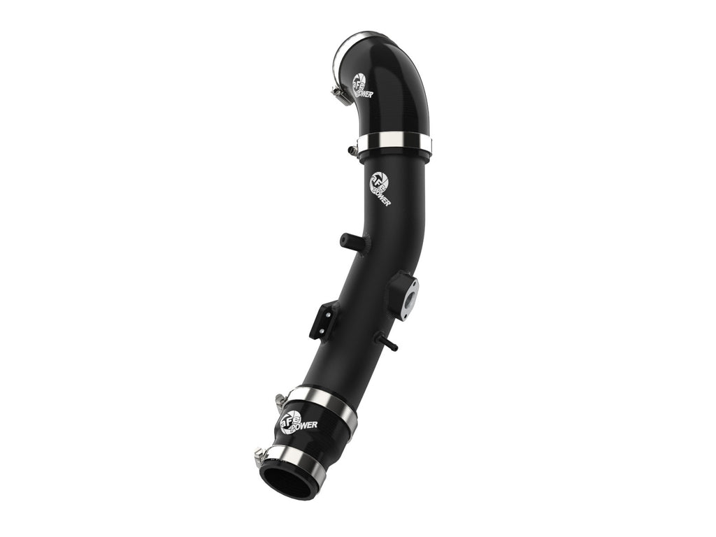 aFe BladeRunner 2-1/2 IN Aluminum Cold Charge Pipe Black - Hyundai Elantra/Elantra GT/i30 2017-2025