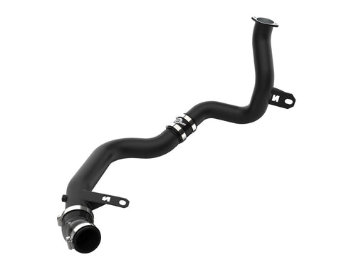 aFe BladeRunner 2-1/4 IN to 2-1/2 IN Aluminum Hot Charge Pipe Black - Hyundai Veloster N 2019-2022