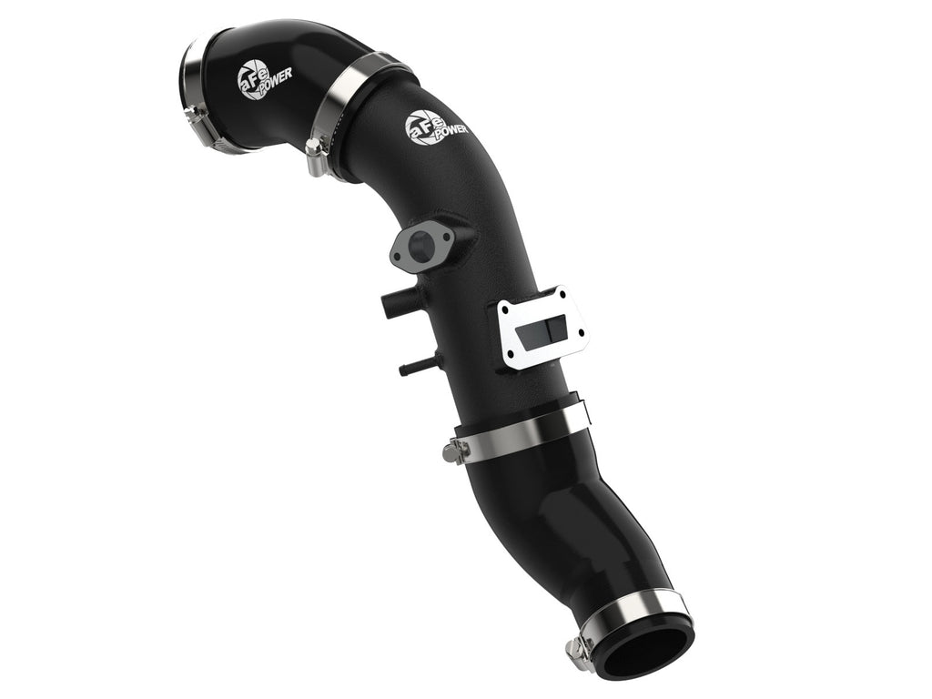 aFe BladeRunner 2-3/4 IN Aluminum Cold Charge Pipe Black - Hyundai Veloster N 2019-2022