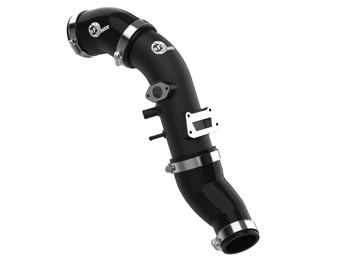 aFe BladeRunner 2-3/4 IN Aluminum Cold Charge Pipe Black - Hyundai Veloster N 2019-2022