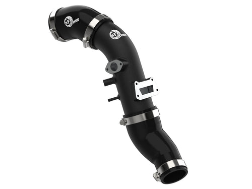 aFe BladeRunner 2-3/4 IN Aluminum Cold Charge Pipe Black - Hyundai Veloster N 2019-2022