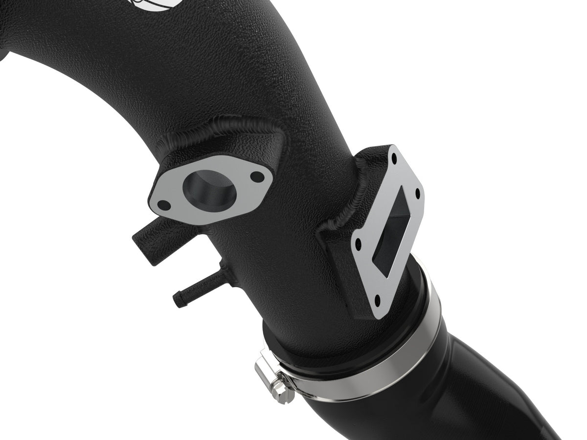 aFe BladeRunner 2-3/4 IN Aluminum Cold Charge Pipe Black - Hyundai Veloster N 2019-2022