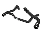 aFe 46-20654-B BladeRunner Aluminum Hot and Cold Charge Pipe Kit Black - view 1